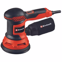 Einhell 4462005, Levigatrice orbitale casuale, Detail, Velcro, Rosso, Plastica, 12000 OPM