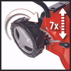 Einhell GC-PM 40/2 S Tagliaerba a spinta Benzina Nero, Rosso - Vista aggiuntiva 5