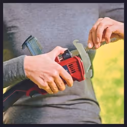 Einhell GE-GS 18/150 Li-Solo 10 cm 18 V Nero, Rosso - Vista aggiuntiva 4