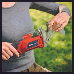 Einhell GE-GS 18/150 Li-Solo 10 cm 18 V Nero, Rosso - Vista aggiuntiva 5