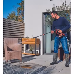 Einhell HYPRESSO 18/24 Li idropulitrice Verticale Elettrico 240 l/h Nero, Rosso - Vista aggiuntiva 5