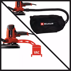Einhell TC-DWS 225 Lucidatrice per pavimenti 2300 Giri/min Nero, Rosso - Vista aggiuntiva 7