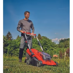 Einhell RASARRO 36/40 (2x4.0Ah) Tagliaerba a spinta Batteria Nero, Rosso - Vista aggiuntiva 7