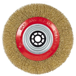 Einhell - Disco originale come accessorio per smerigliatrice doppia (ø 150 mm, adatto per smerigliatrice doppia tc-bg 150 b, fili metallici in