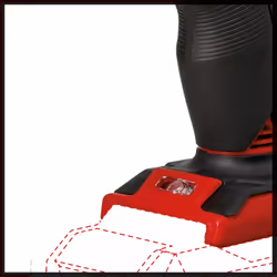 Einhell TP-CD 18/80 Li-i BL 28800 Giri/min Senza chiave 1,44 kg Nero, Rosso - Vista aggiuntiva 7