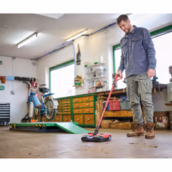 Einhell TE-FS 18 Li-Solo scopa elettrica Nero, Rosso