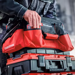 Einhell 4540036 cassetta per attrezzi Nero, Rosso