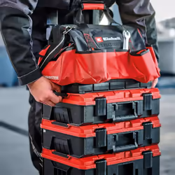 Einhell 4540036 cassetta per attrezzi Nero, Rosso - Vista aggiuntiva 4