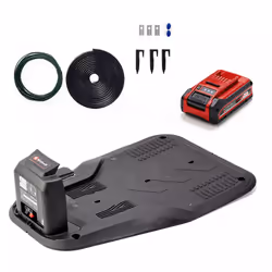 Einhell Flexo Cam Plus 600 Tagliaerba robotizzato Batteria Nero, Rosso, Argento