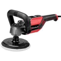 Einhell - Lucidatrice e smerigliatrice cc-po 1100/150 ce (1100 w, platorello levigatura ø 150 mm, regol. elettronica giri 500 - 3.500 min-1,