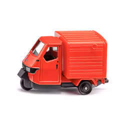 Siku Piaggio Ape, Piaggio Ape, Qualsiasi tipo, Metallo, Plastica, Rosso, 64 mm, 31 mm