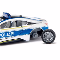 Siku BMW i8 Police Modello di auto della polizia Preassemblato 1:50 - Vista aggiuntiva 6