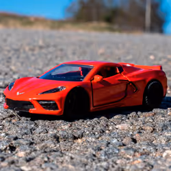 Siku Chevrolet Corvette Stingray Modello auto sportiva Preassemblato 1:50 - Vista aggiuntiva 6