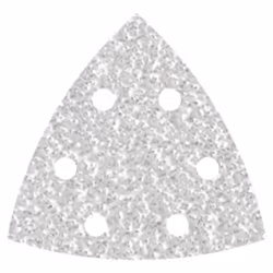 wolfcraft GmbH 4006885116108, Carta abrasiva, Pittura, Legno, Argento, 9,5 cm, 5 pz, Scatola