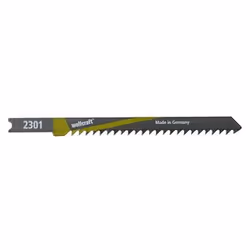 wolfcraft GmbH 2301000, Lama per seghetto alternativo, Truciolare, Legno compensato, Legno dolce, Acciaio al carbonio (HCS), ...