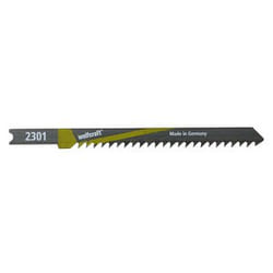 wolfcraft GmbH 2301000 Lama per seghetto alternativo Acciaio al carbonio (HCS) 2 pz