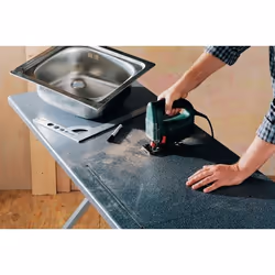 wolfcraft GmbH 2310000 lama per sega a gattuccio, sega a traforo e sega universale Lama per seghetto alternativo Acciaio al carbonio (HCS) 2 pz - Vista aggiuntiva 7