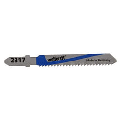 wolfcraft GmbH 2367000 lama per sega a gattuccio, sega a traforo e sega universale Lama per seghetto alternativo High-Speed Steel (HSS) 5 pz