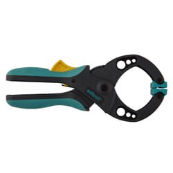 wolfcraft GmbH FZR 30 Morsetto a cricchetto 3 cm Grigio, Turchese, Giallo