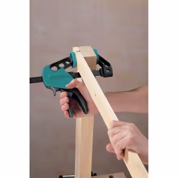 wolfcraft GmbH 3020000 morsa Morsetto a barra Nero, Verde - Vista aggiuntiva 5