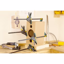 wolfcraft GmbH 3030000 morsa Morsetto a barra 15 cm Verde, Grigio, Giallo - Vista aggiuntiva 5