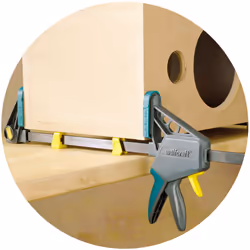 wolfcraft GmbH 3030000 morsa Morsetto a barra 15 cm Verde, Grigio, Giallo - Vista aggiuntiva 7