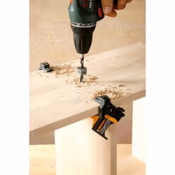 wolfcraft GmbH ES 22 Morsetto ad angolo 2,2 cm Nero, Verde, Giallo - Vista aggiuntiva 6