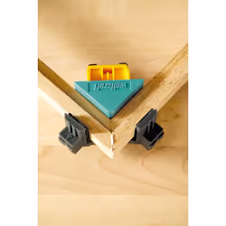 wolfcraft GmbH ES 22 Morsetto ad angolo 2,2 cm Nero, Verde, Giallo - Vista aggiuntiva 8