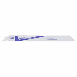 wolfcraft GmbH 3568000, Lama per sega universale, Ghisa, Tubo, Plastica, Legno con chiodi, Bimetallo, 21 cm, 1,8 mm, 2,6 mm