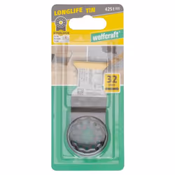 wolfcraft GmbH 4251000 lama per sega a gattuccio, sega a traforo e sega universale Carburo di tungsteno (TC) 1 pz - Vista aggiuntiva 5