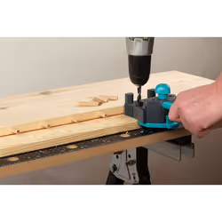 wolfcraft GmbH Guida per spinatura - Calibro di spinatura per giunzioni in legno