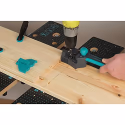 wolfcraft GmbH Guida per spinatura - Calibro di spinatura per giunzioni in legno - Vista aggiuntiva 4