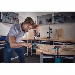 wolfcraft GmbH Guida per spinatura - Calibro di spinatura per giunzioni in legno - Vista aggiuntiva 7