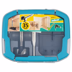 wolfcraft GmbH 4656000 punta per trapano Punta da trapano a cerniera 3 pz - Vista aggiuntiva 5