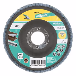 wolfcraft GmbH 5650000 accessorio per smerigliatrice Disco lamellare - Vista aggiuntiva 4