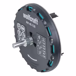 wolfcraft GmbH 5978000 accessorio per attacco del trapano Adattatore per la sega a tazza