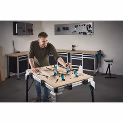 wolfcraft GmbH Banco da lavoro MASTER work 1600 - Vista aggiuntiva 8