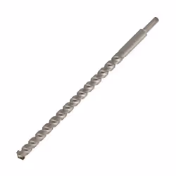 wolfcraft GmbH 4006885794009, Trapano, Punta di trapano elicoidale da taglio, Rotazione manuale destra, 1 cm, 400 mm, Mattone ...