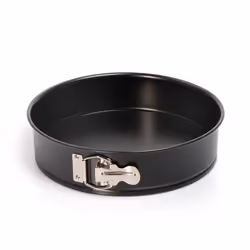 Kaiser Tortiera Con Cerniera 20 cm, Teglia apribile, Rotondo, 1,85 L, Nero, Banda stagnata, Germania