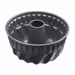 Kaiser 7637150, Stampo per budino, Rotondo, 2,8 L, 250 °C, Acciaio, 220 mm
