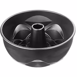 Kaiser 23.0064.6800, Teglia per dolci, Altro, Superficie piana, Nero, Metallo, 250 mm
