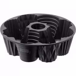 Kaiser 23.0064.6916, Stampo per muffin, Rotondo, Superficie piana, 230 °C, Nero, Alluminio pressofuso
