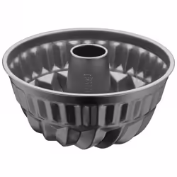 Kaiser 2300659657, Stampo per budino, Rotondo, 2,45 L, Nero, Acciaio, Germania