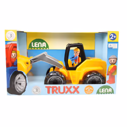 Lena TRUXX Earth mover, Pala caricatrice, 2 anno/i, Plastica, Nero, Grigio, Giallo