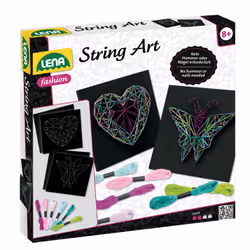 Lena SM42650, Set per lavorare a maglia per bambini, 8 anno/i, Multicolore