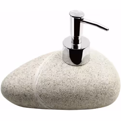 Dispenser di sapone Design in pietra artificiale, colore beige Volume circa 200 ml La serie Little Rock offre tonalità natura ...