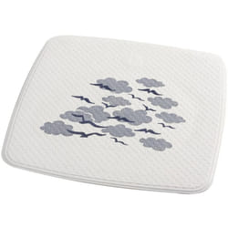Ridder - Tappeto per Doccia Helgoland 54x54 cm Bianco e Blu