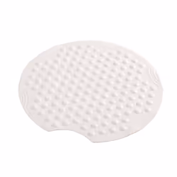 RIDDER Tecno, Tappetino da bagno antiscivolo, Adulti, Bianco, Gomma, Lavatrice, 30 °C