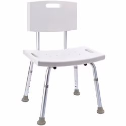 Continuate a usare la vasca o la doccia in modo indipendente con questa sedia da bagno regolabile in altezza della RIDDER. La ...