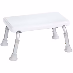Poggiapiedi da bagno portata massima: 150 kg altezza regolabile: da 210 a 260 mm Servono come gradini per la vasca da bagno m ...